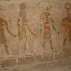 Detail im Muftella Tempel (Bahariya)
